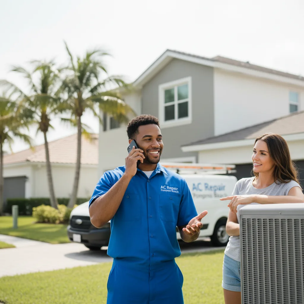 AC Repair Pompano Beach customer support in Northvale